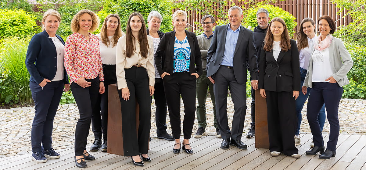Gruppenfoto des Teams